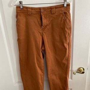 Mustard wide legged pants